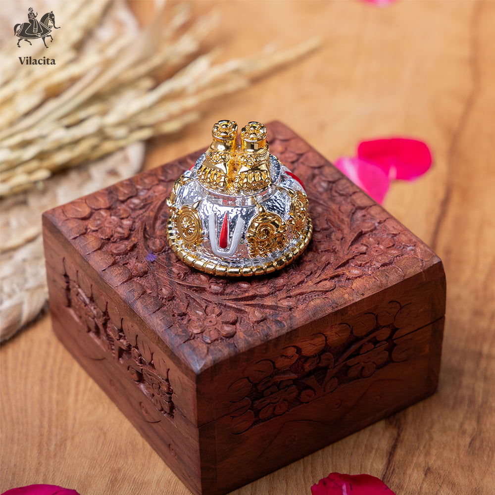 Balaji Charan | Gold & Silver Plated | 2 Inch