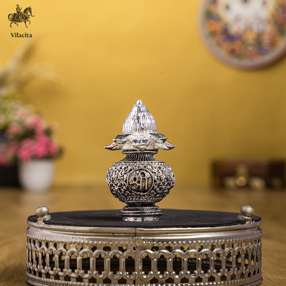 Kalash | Silver Plated | 3.5 Inch