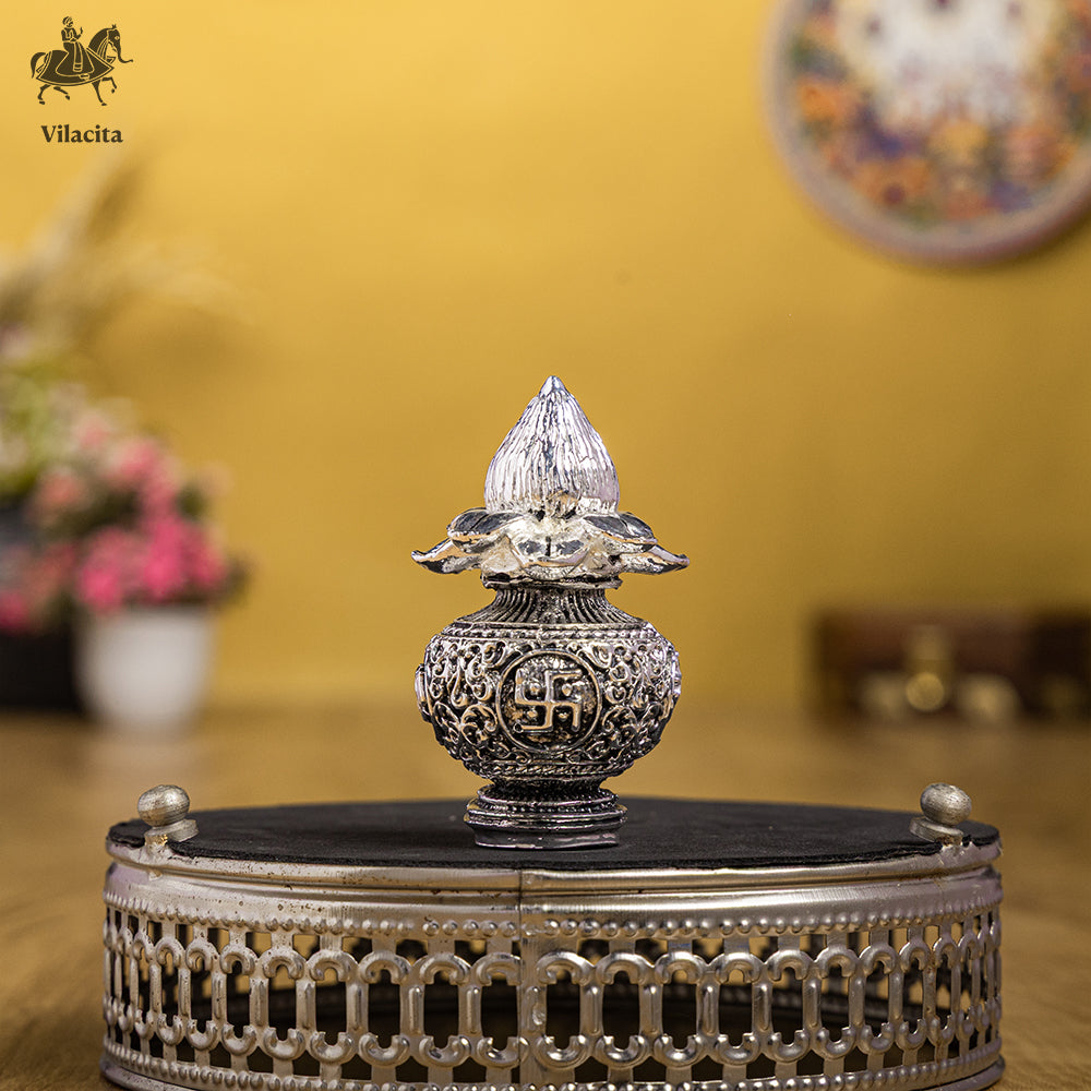 Kalash | Silver Plated | 3.5 Inch