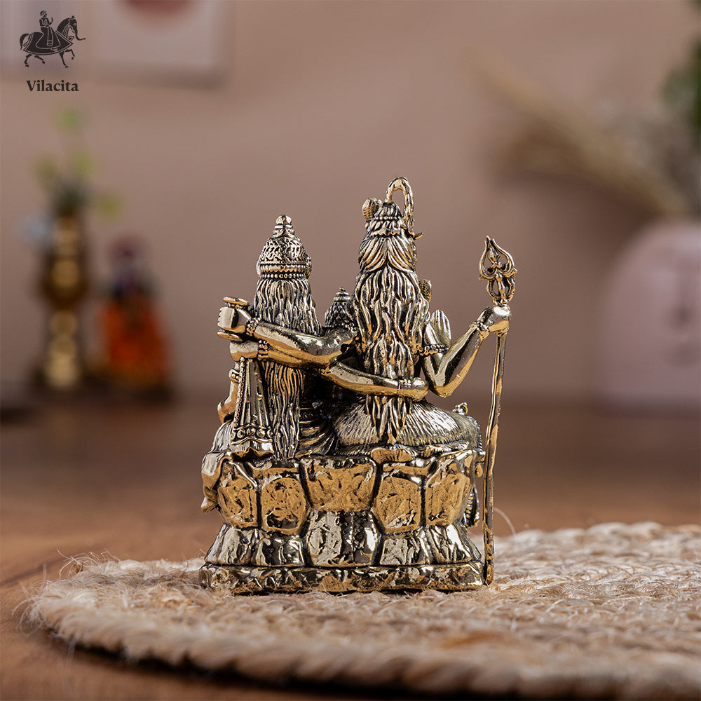Shiv Parivar Murti For Home (4 Inch)