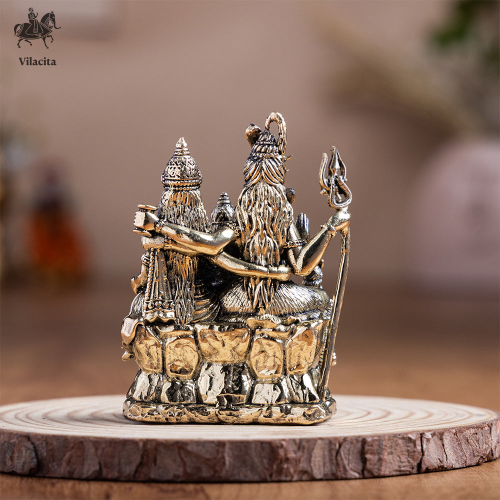 Brass Shiv Parivar Idol (3 Inch)